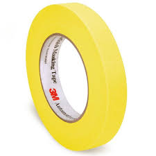 3/4″ 3M Yellow Masking Tape