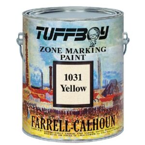 FC1031 Tuff-Boy Alkyd Int/Ext Zone Marking Paint Yellow