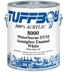 FC8000 Line Tuff-Boy 100% Acrylic waterborne DTM S/G Enamel