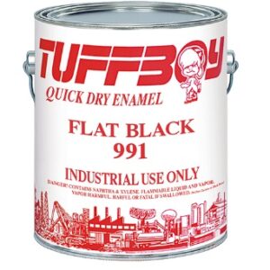 FC991 Tuff-Boy Flat Wrought Iron Black