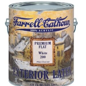 FC200 Line 100% Acrylic Exterior Latex Flat House Paint