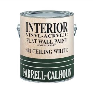 401 Vinyl Acrylic Interior Latex Flat Ceiling White