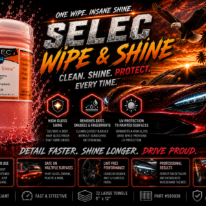 CAR BRITE WIPE AND SHINE