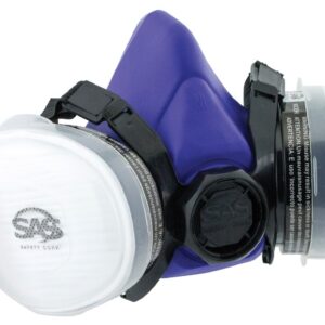SAS Safety 8661-92 Bandit Half-Mask Respirator, Medium